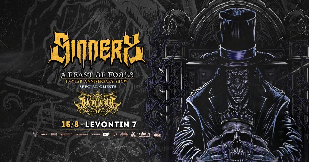 Sinnery – A feast of fools – 10th Anniversary show