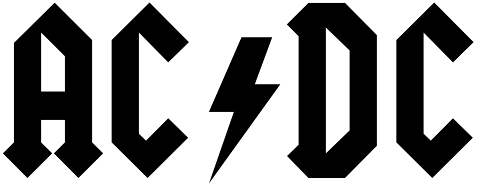 הלוגו של AC/DC